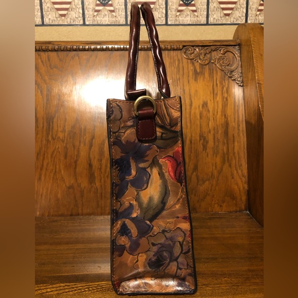 NWT-Patricia Nash-SET-Sienna Sunset-Zancona Tote & Reiti Trifold Wallet-$308 - Picture 6 of 16